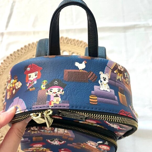 Disney Pirates of the Caribbean Mini Backpack by Loungefly - Picture 8 of 11